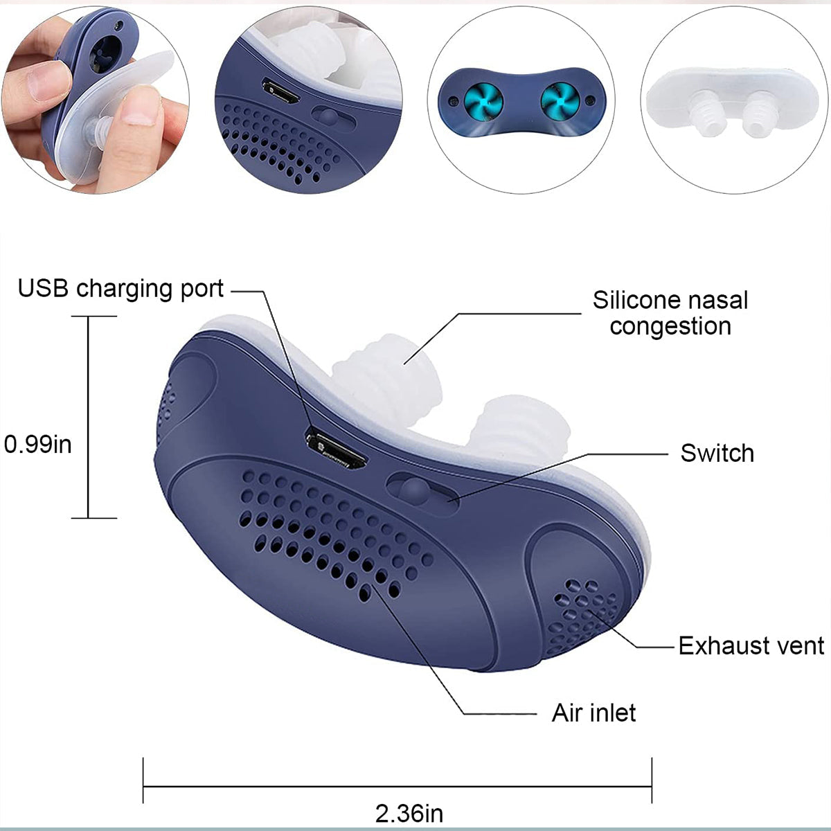 🔥Develops Newly Launched The Hoseless, Maskless, Micro-CPAP Anti Snoring✅made in the USA✅🔥Limited stock available!🔥